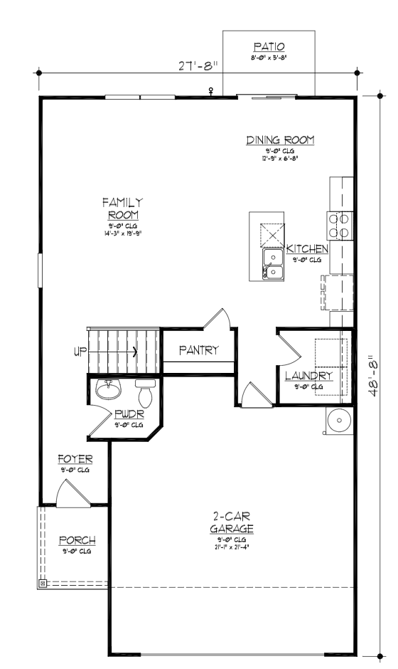 301859 floor plan AMH Homes