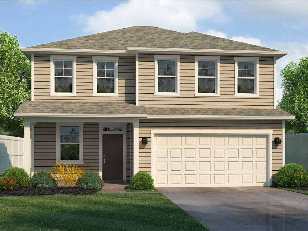 Coolidge III floor plan AMH Homes