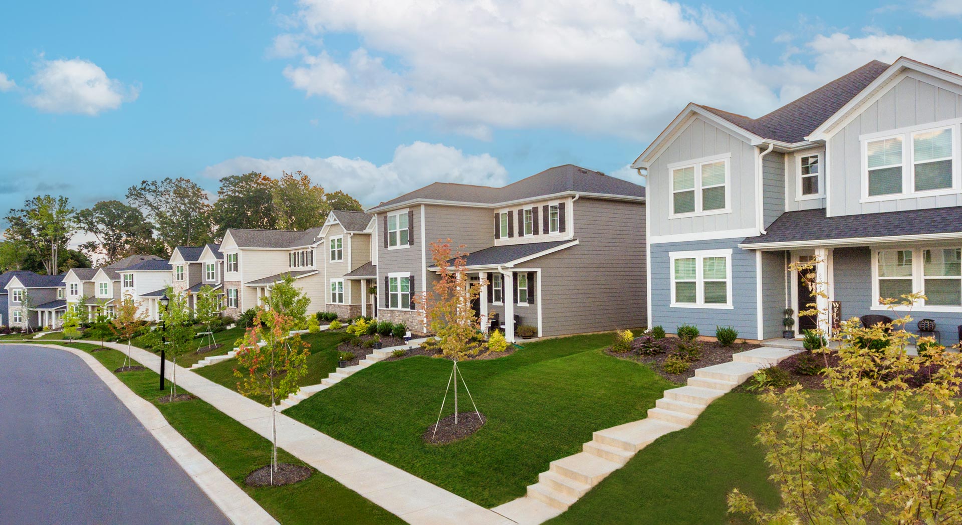 Belmont Town Square Community AMH Homes