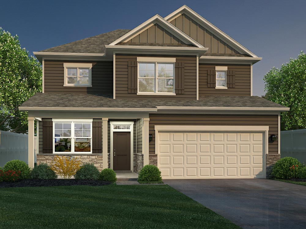 Taft floor plan AMH Homes