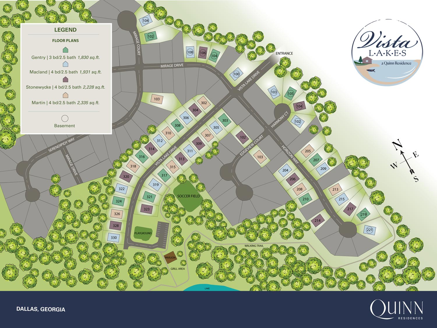 Vista Lakes managed by AMH Community AMH Homes