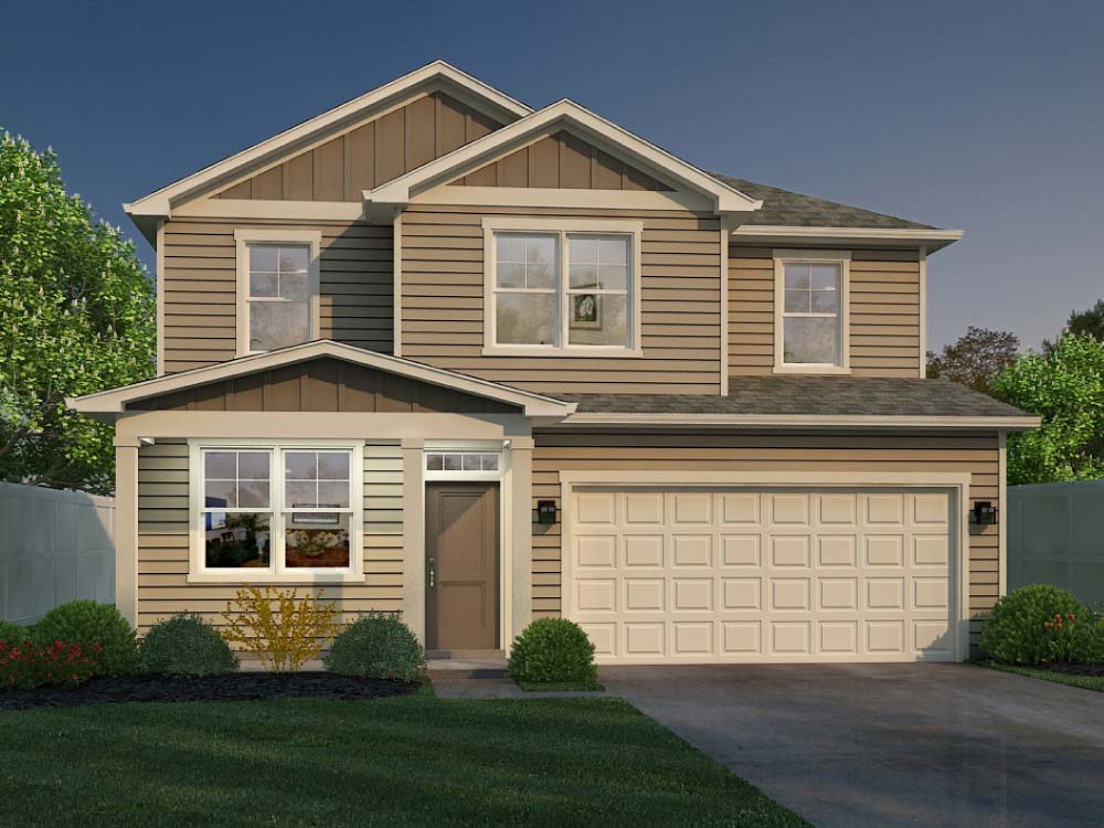 Eisenhower floor plan AMH Homes