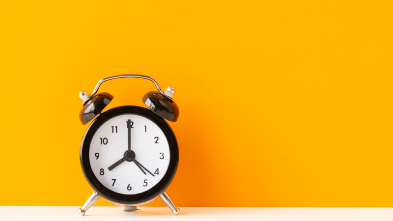 An alarm clock