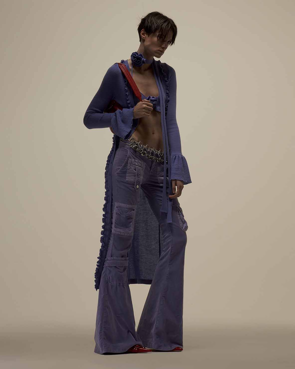 Punk-rock is the beat Nicola Brognano gives to Blumarine Pre-Fall 2023 collection