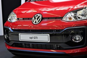 UP!GTI da Volksvagem vermelho