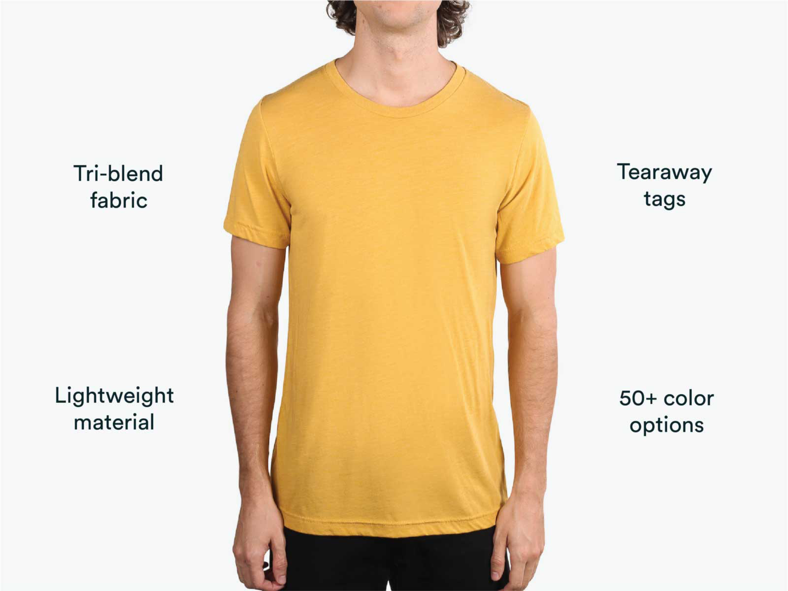 man wearing yellow shirt