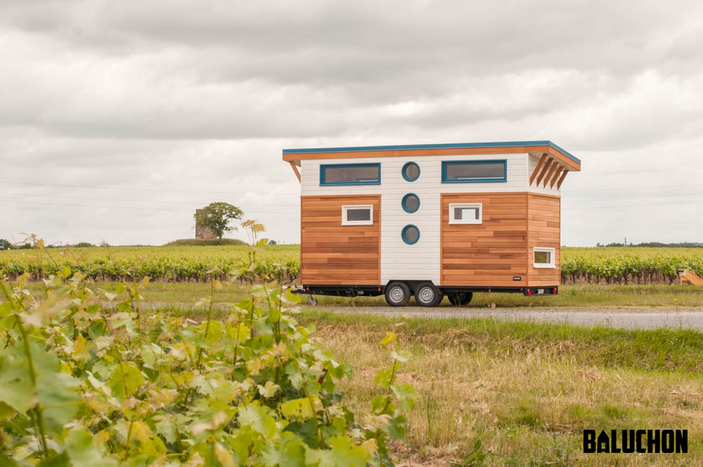 Tiny House Exteriors with Decorative Wall Panels
