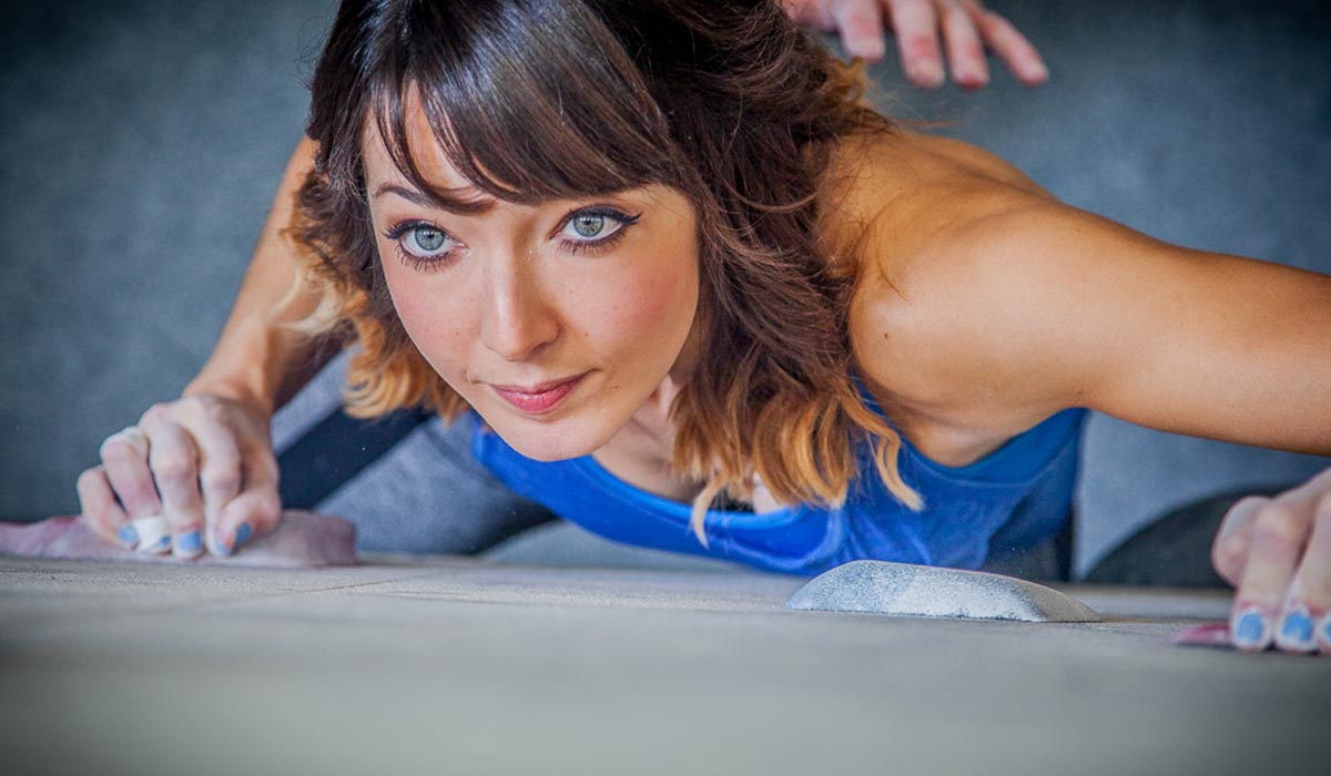 Inside climbing and bouldering walls in Tunbridge Wells
