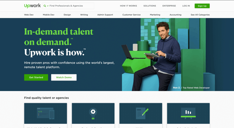 tax id upwork