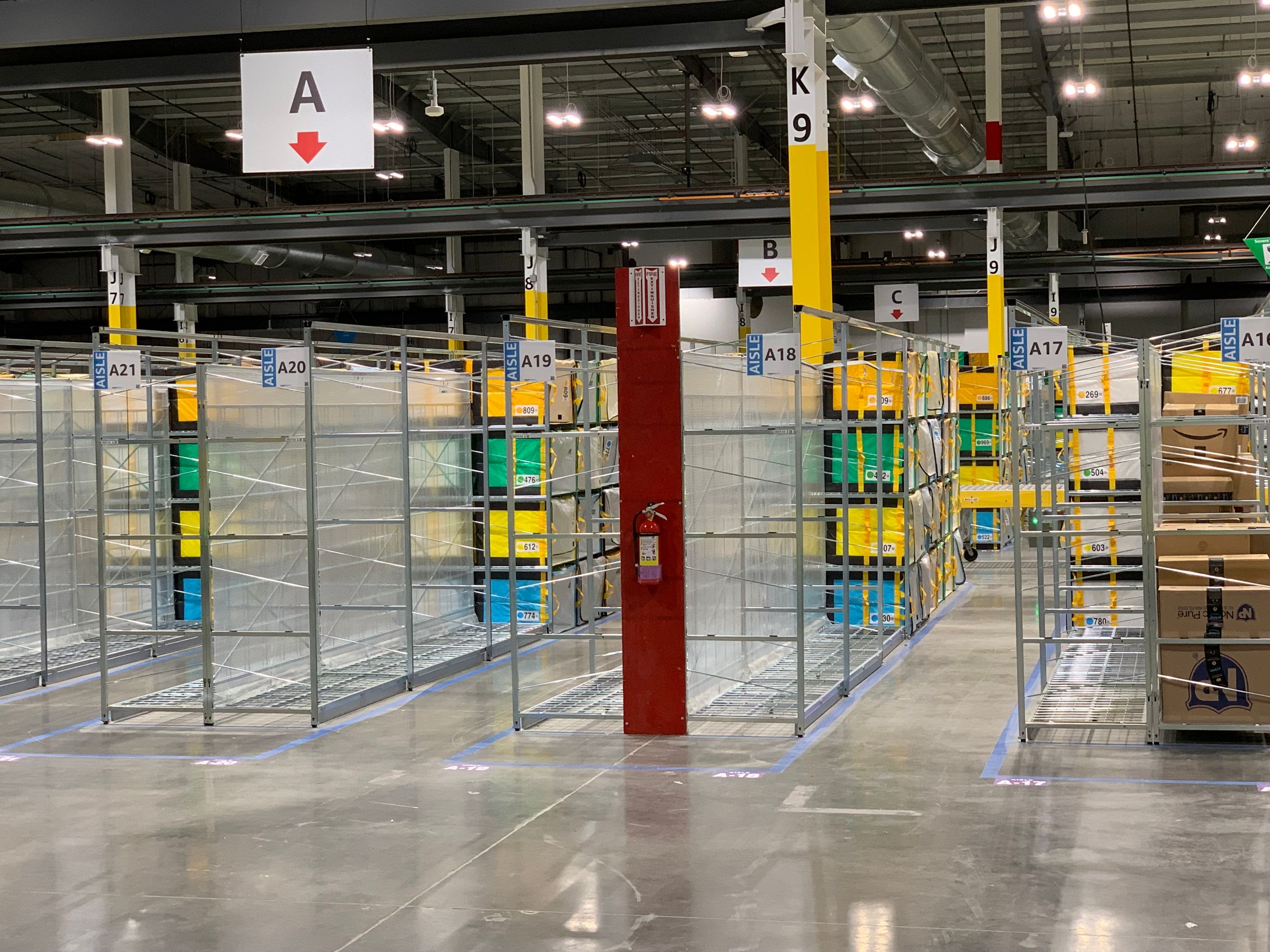 WTX4 and WTX5 Amazon Warehouses