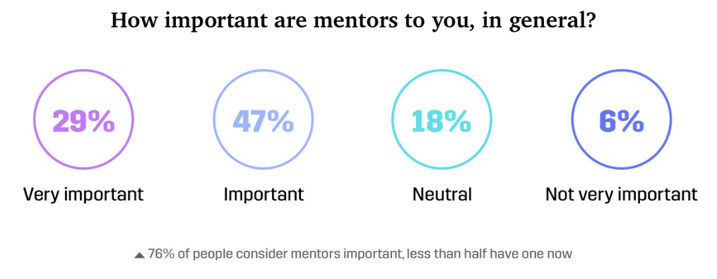 How important are mentors to you?