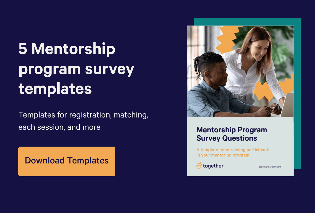 5 Mentorship program survey templates
