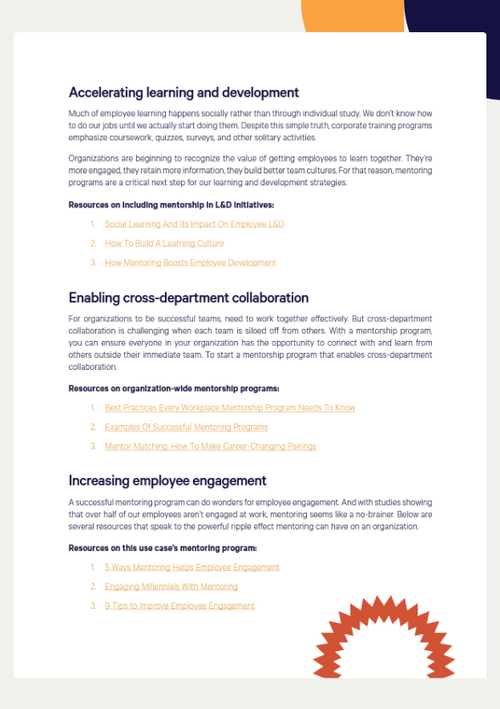 10 ways to structure your mentoring program | Together Software