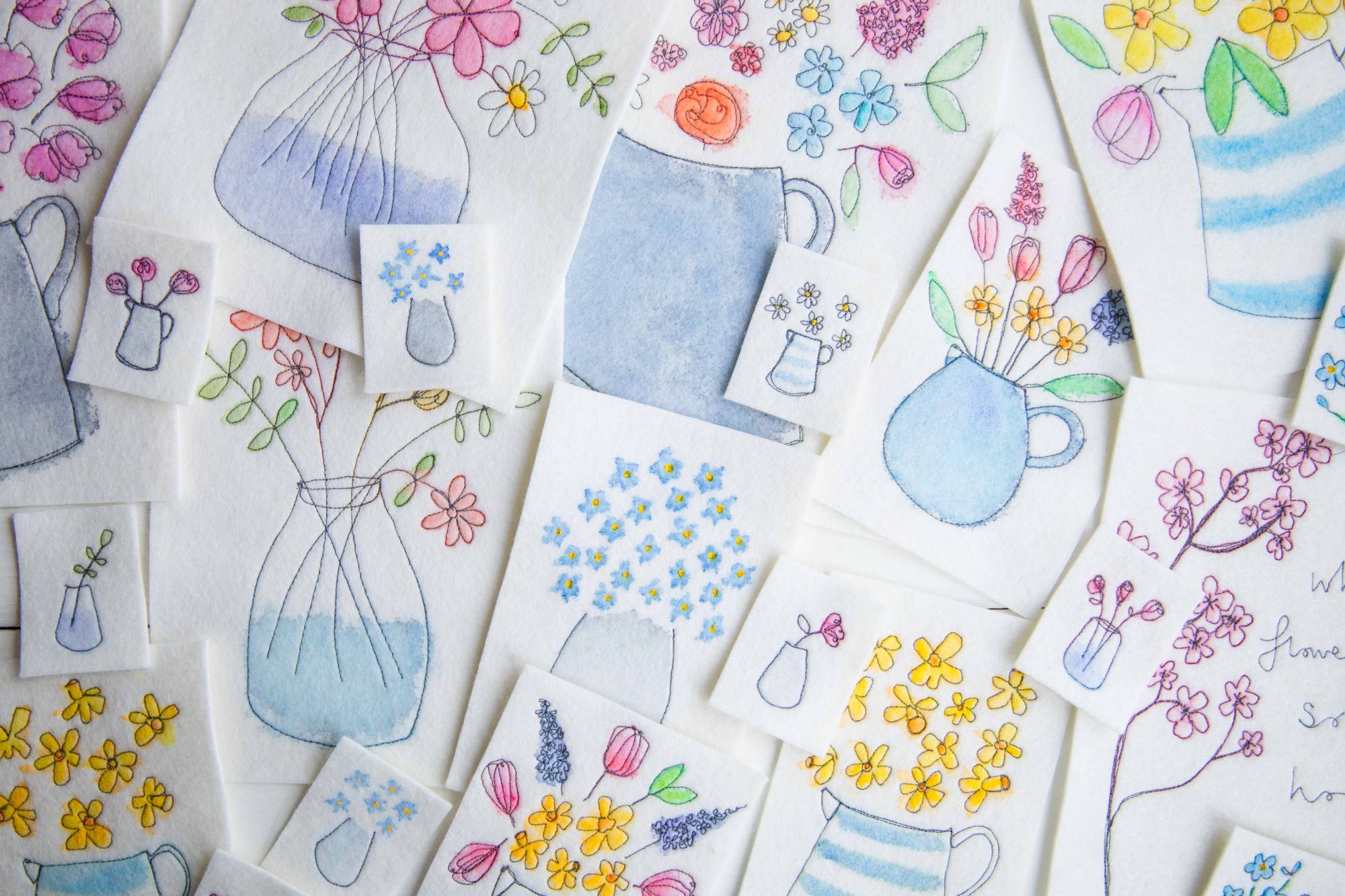 Hand Stitched gifts Jane Kent Studio