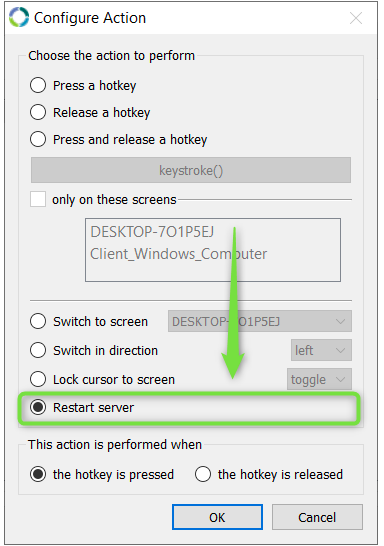 restart server synergy