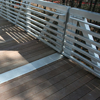 Aluminum Pedestrian Bridges for Schools, Parks & Municipalities - ADA ...