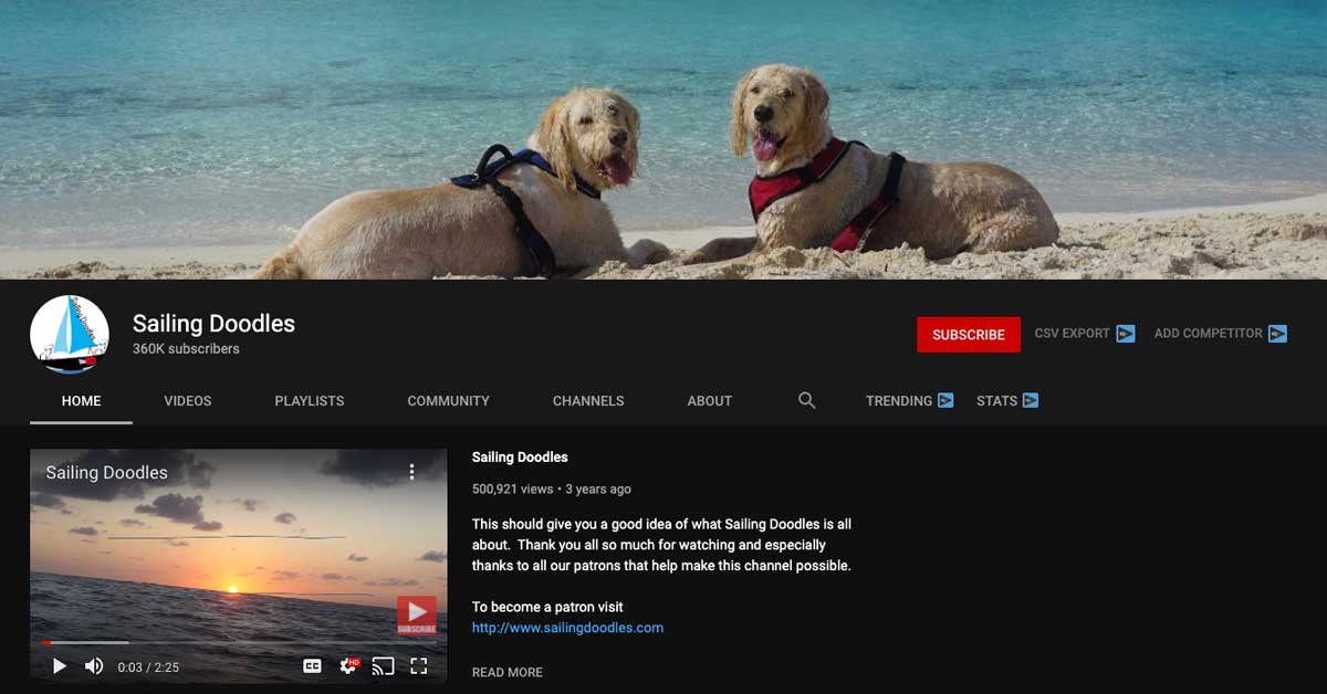 Who Is Sailing Doodles? Life of Sailing