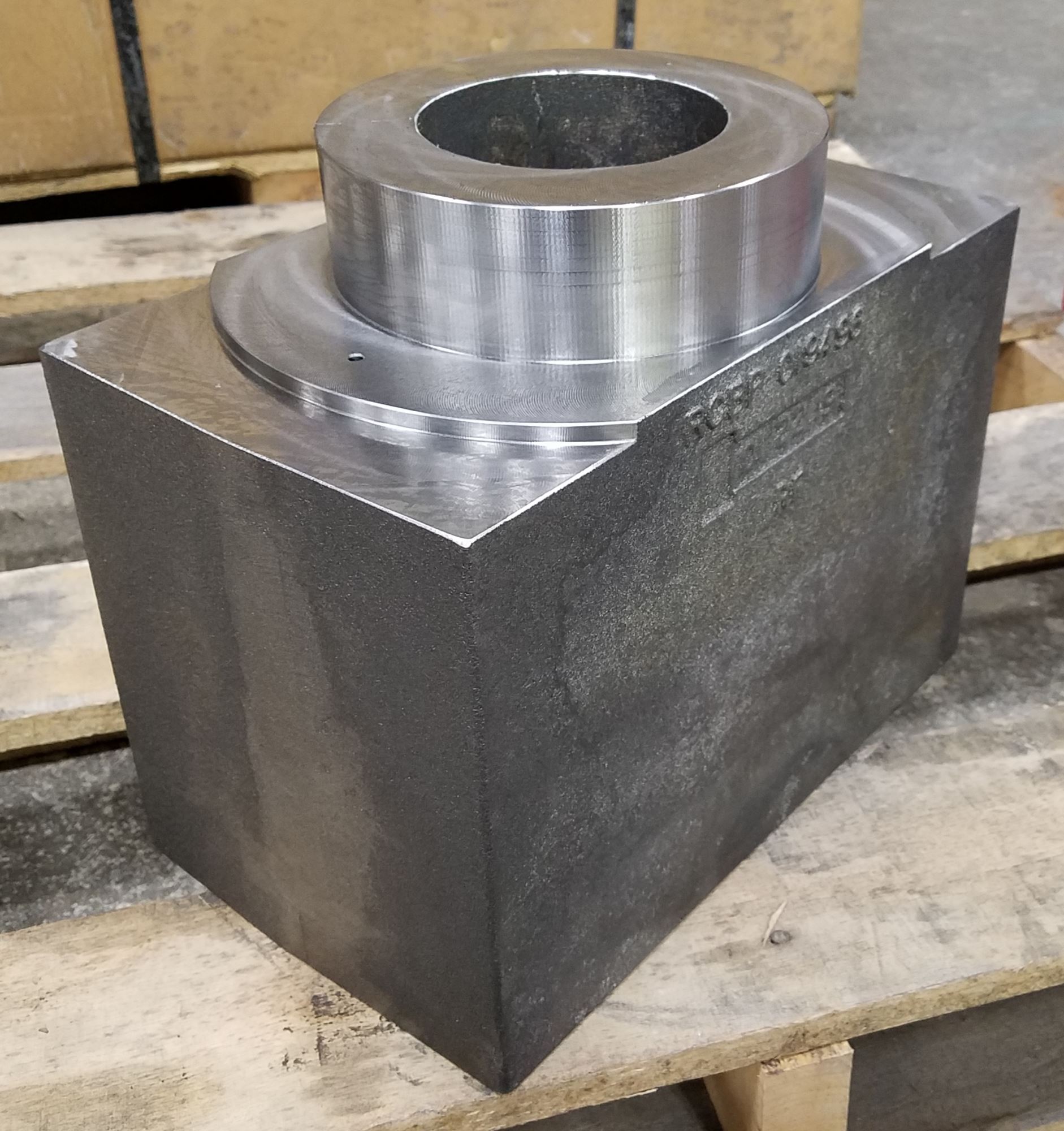 Casting after first operation in mill