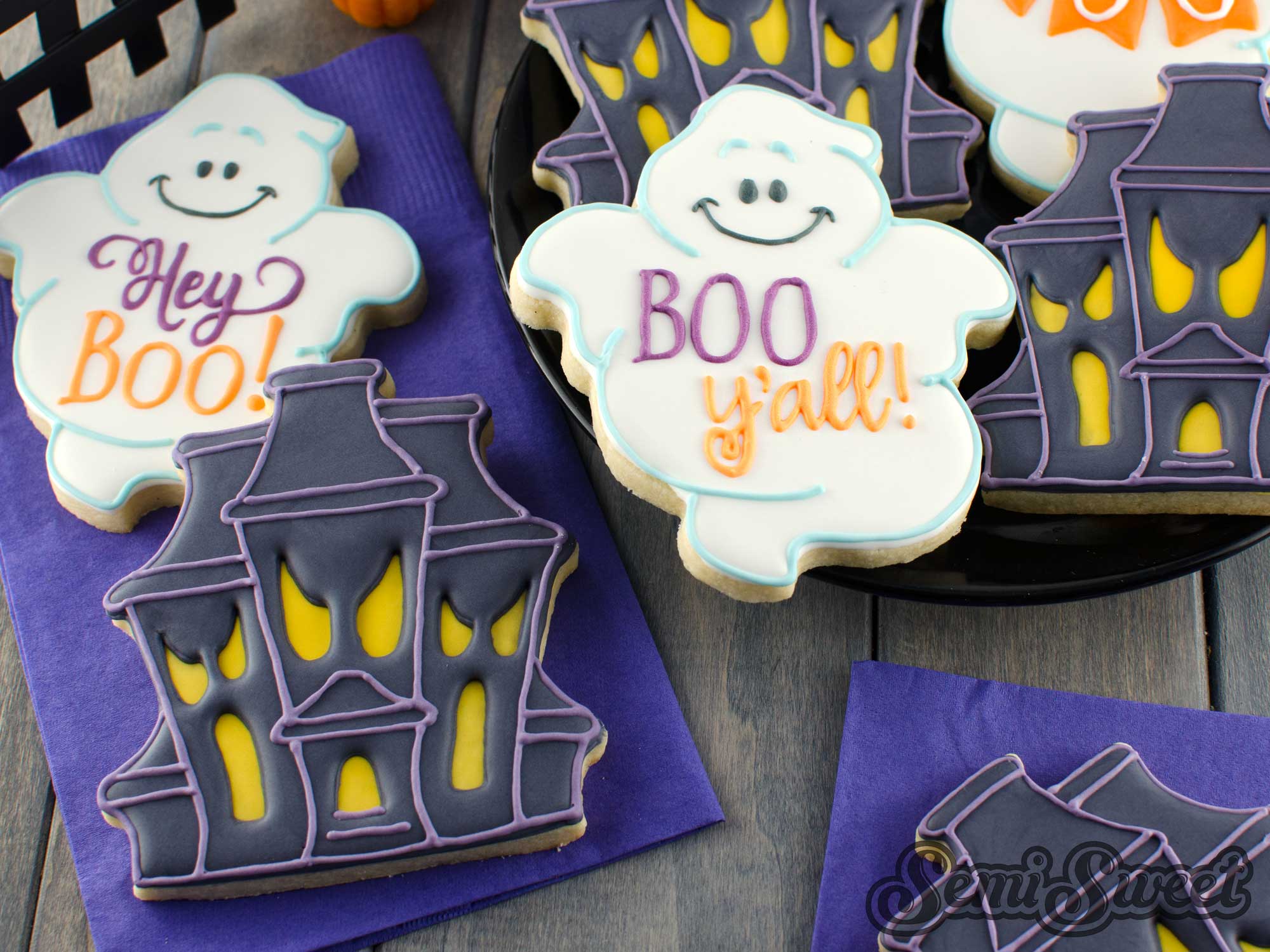 How to Make Haunted House Cookies