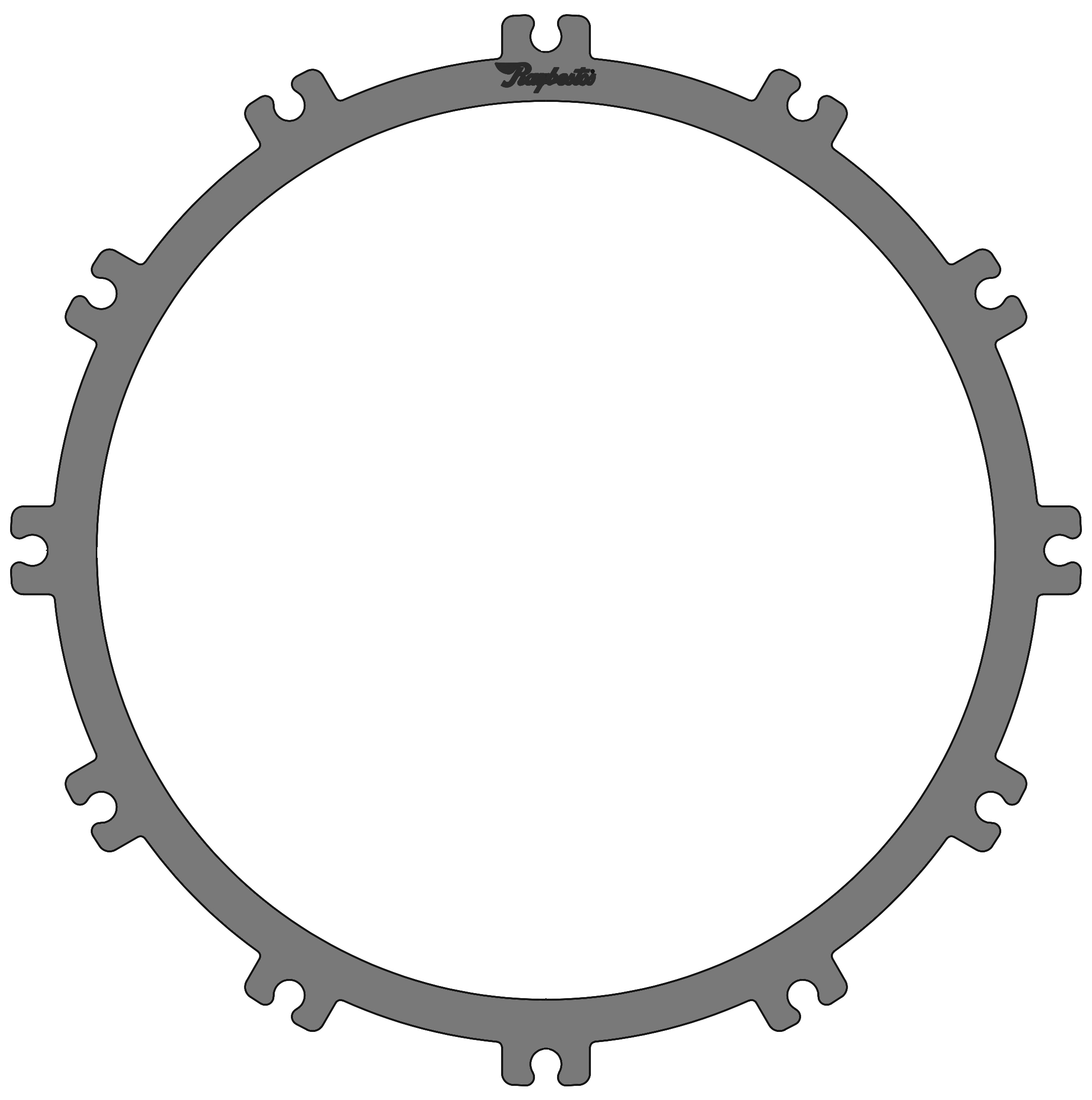 4139334006 Torque Converter Steel Clutch Plate