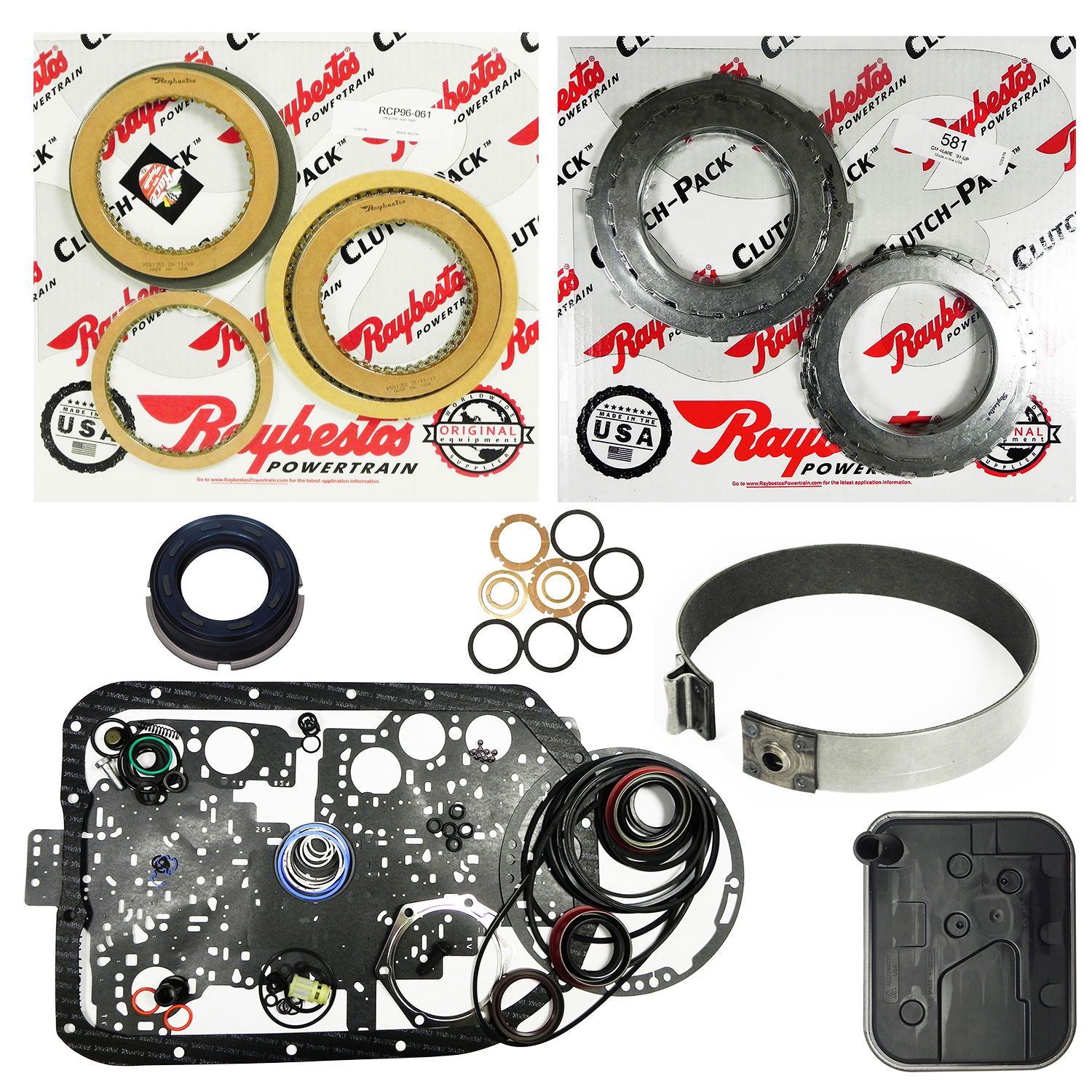 GM 4L80E Super Rebuild Kit Raybestos Powertrain