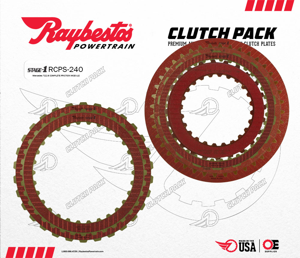 Raybestos RCPS-20 Stage 1 Performance Friction Clutch Pack For GM 4L60E (1998-On)