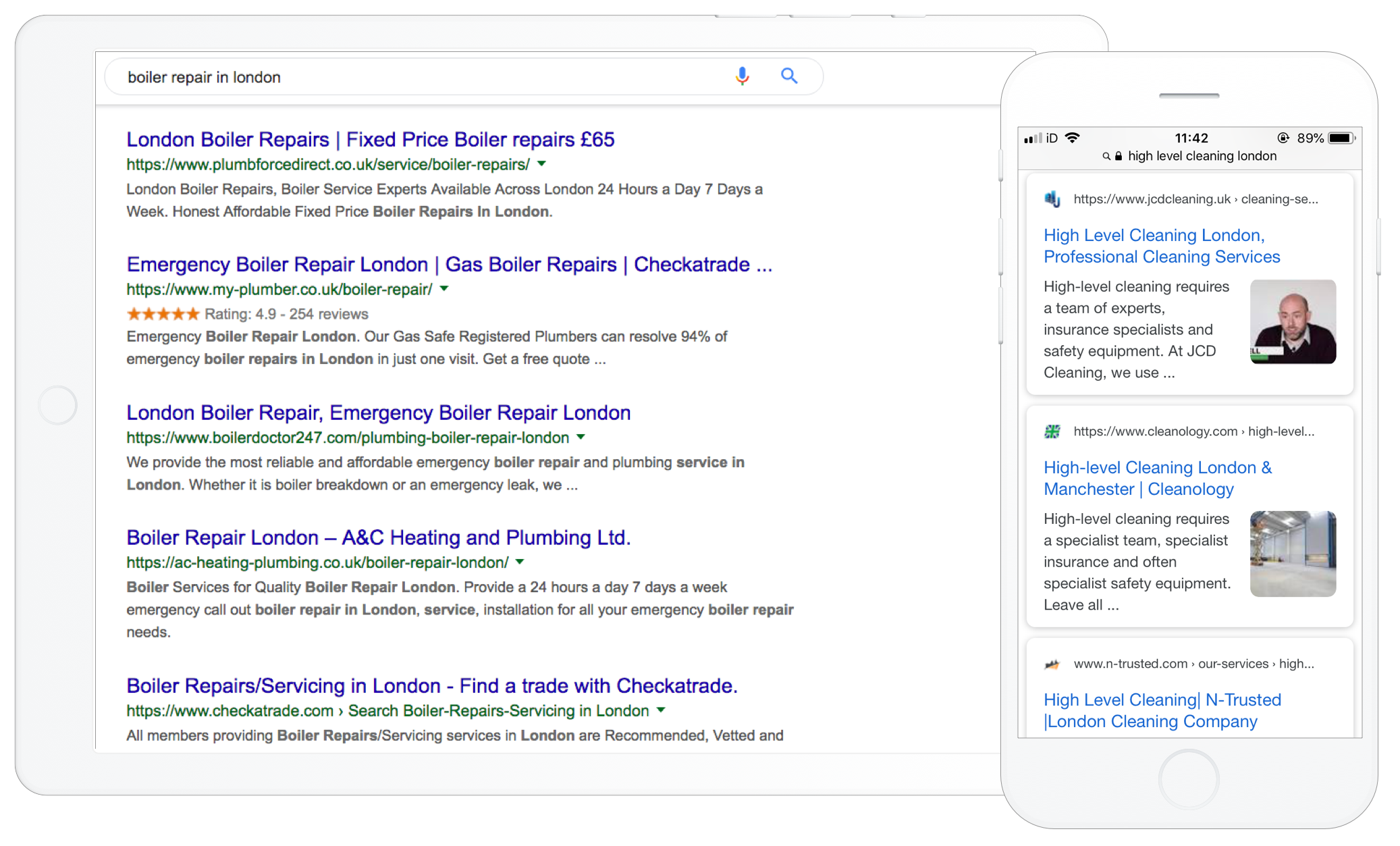 Search engine optimistation