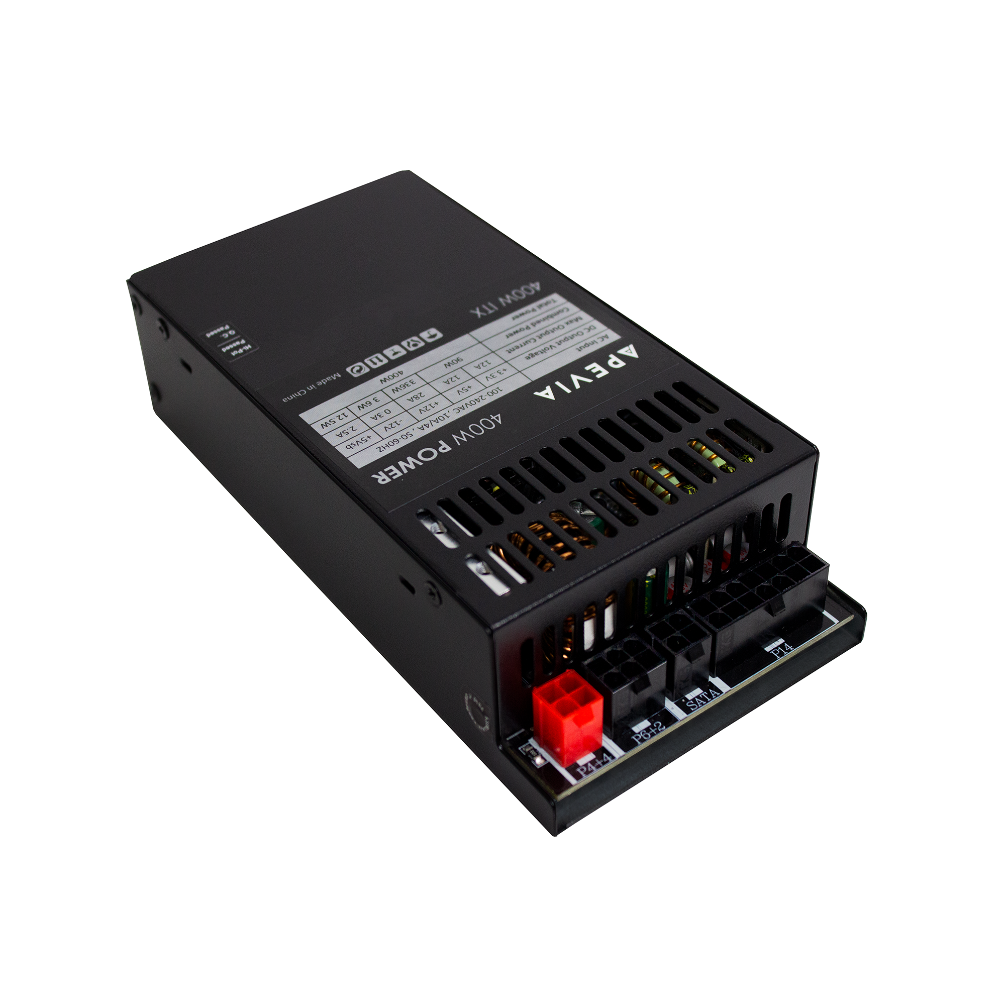 Apevia ITX-PFC400W Mini ITX/Flex ATX/ 1U 400W Fully Modular Power