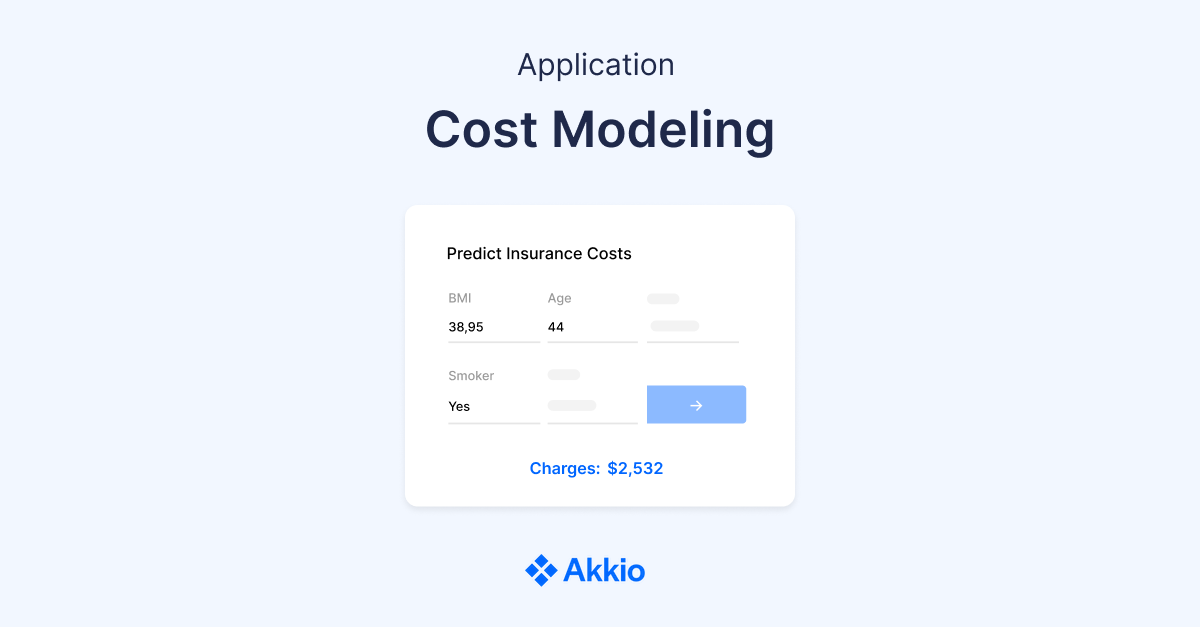 Cost Modeling Applications NoCode AI Akkio