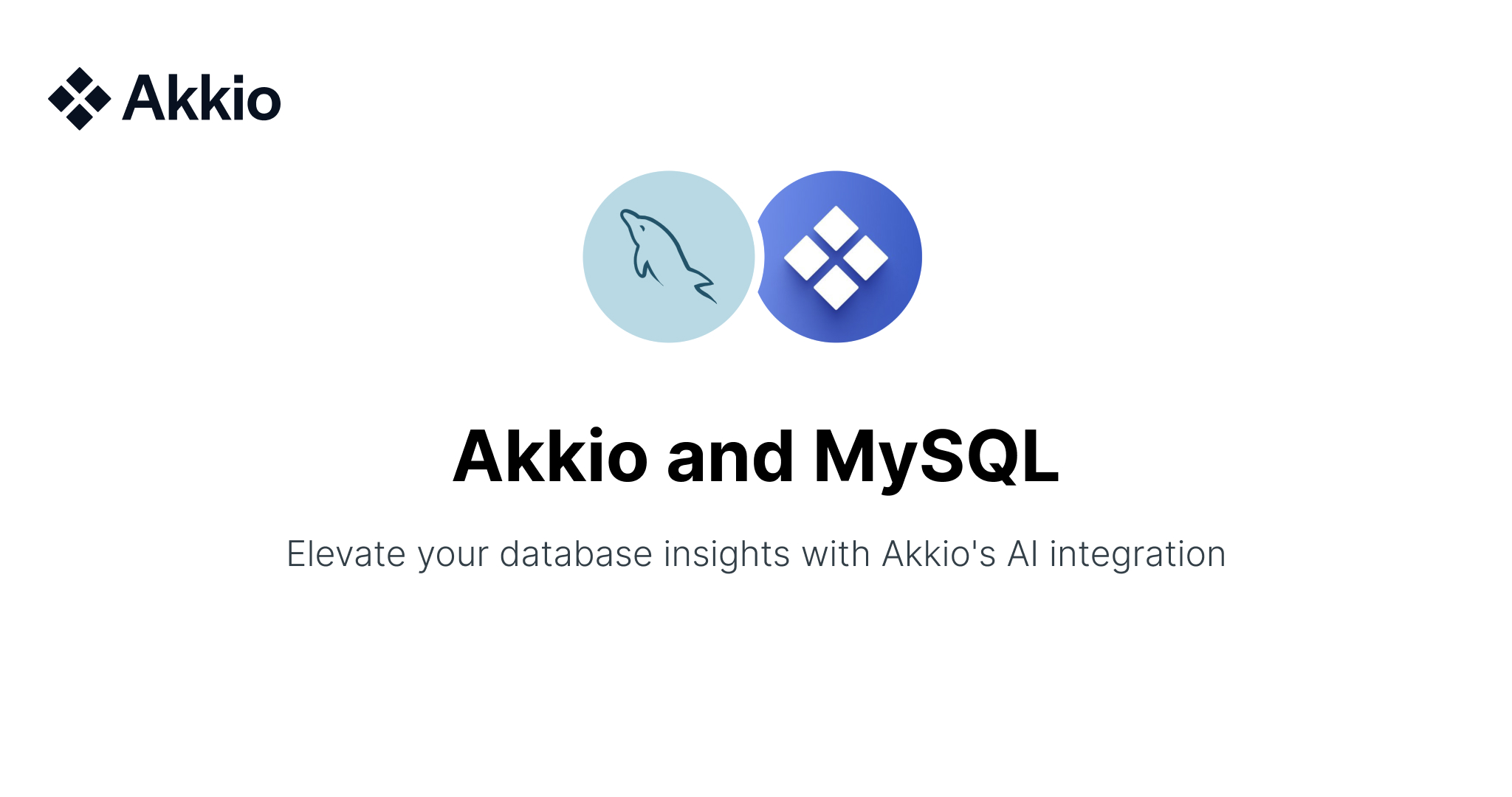 Akkio and mysql integration