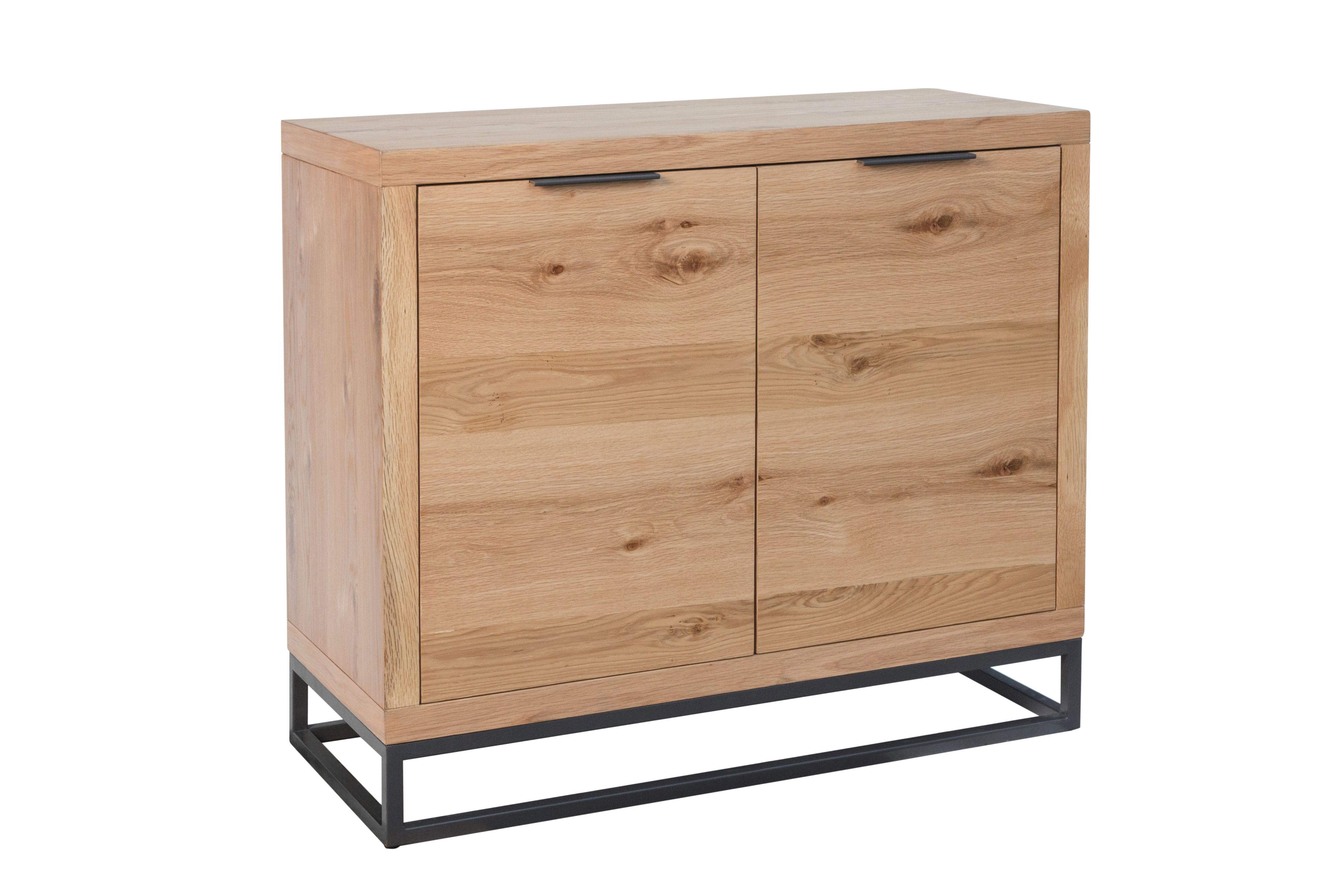 Isaac Oak 2 Door Sideboard Living Dining Furniture Alexander Ellis
