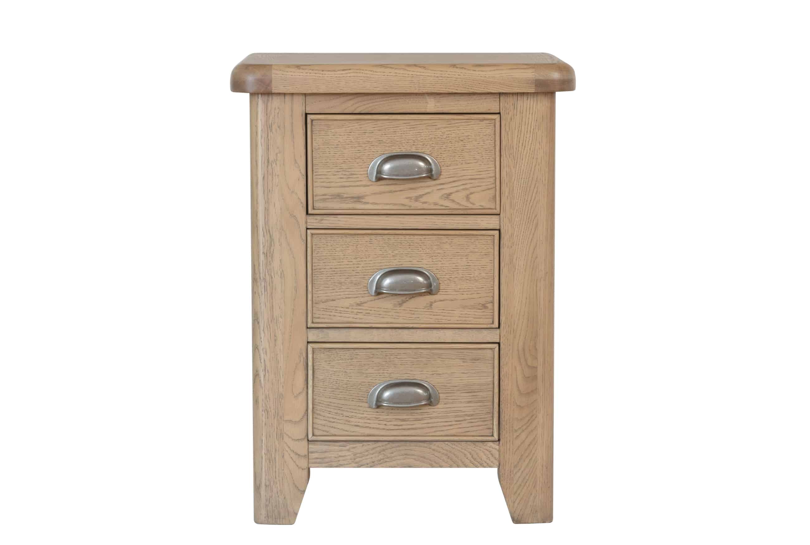HOULGATE OAK Large Bedside Bedroom Furniture Alexander Ellis