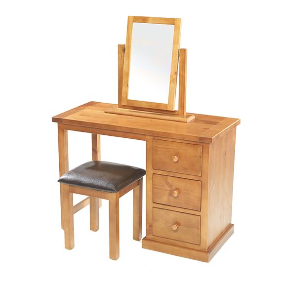 CHUNKY PINE Dressing Table Bedroom Furniture Alexander Ellis