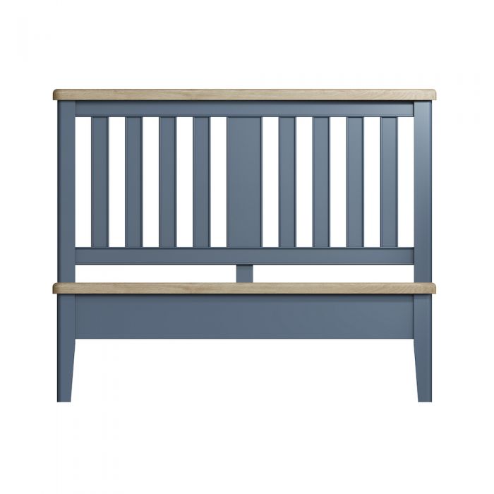 HOULGATE BLUE 5'0 Wooden Headboard Bedroom Furniture Alexander Ellis