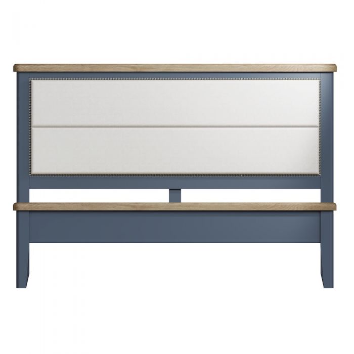 HOULGATE BLUE 6'0 Fabric Headboard Bedroom Furniture Alexander Ellis