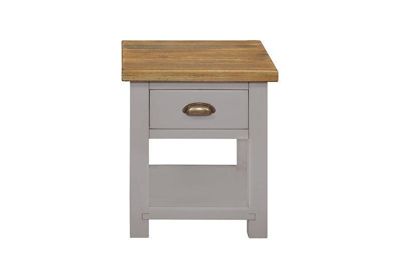 Cotswold Grey Lamp Table Living & Dining Furniture Alexander Ellis
