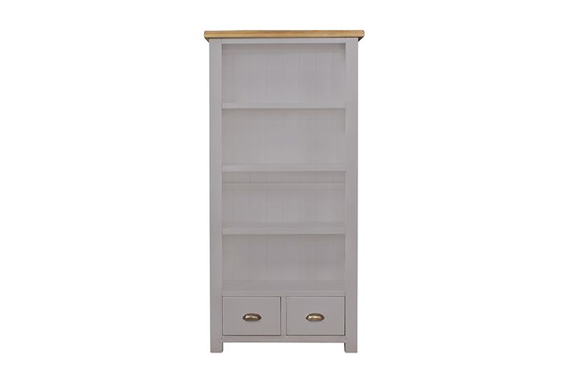 Cotswold Grey Bookcase 180cm Living & Dining Furniture Alexander