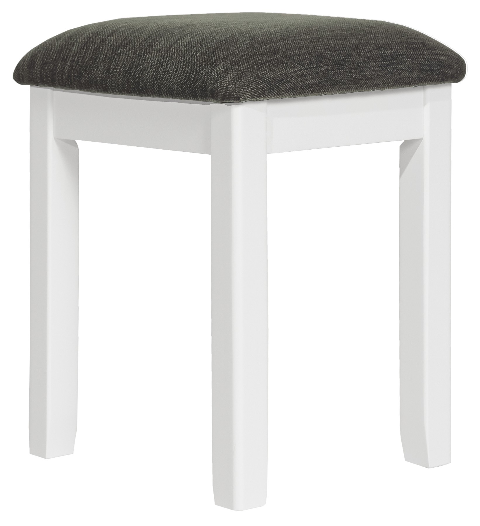 CLASSIC HENLEY White Dressing Table Stool Bedroom Furniture
