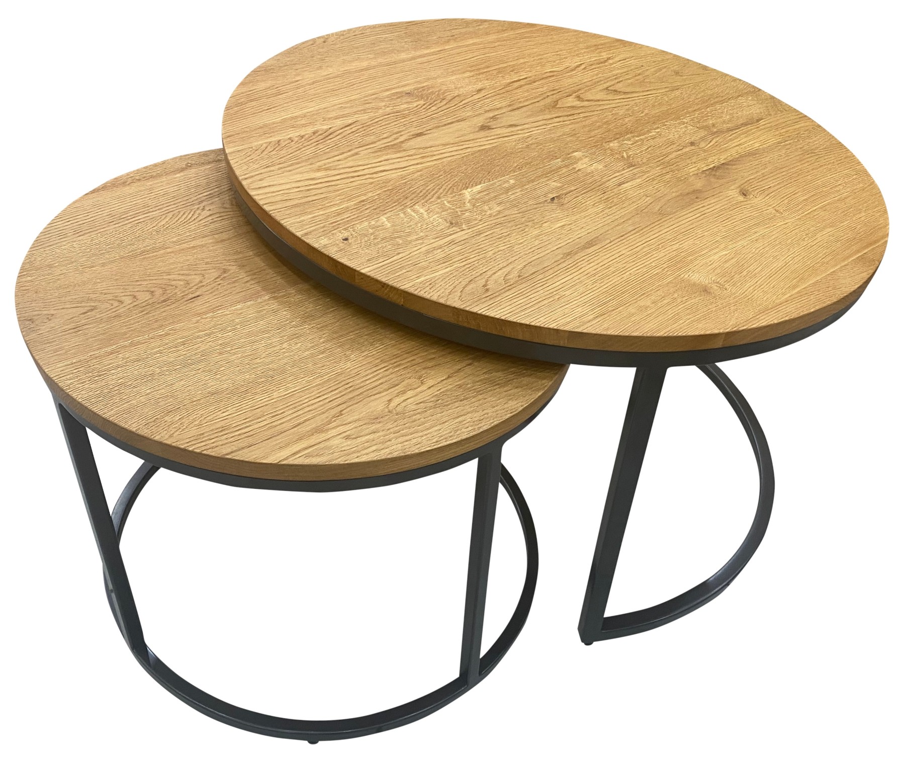 TREND Round Nesting Coffee Tables Living & Dining Furniture