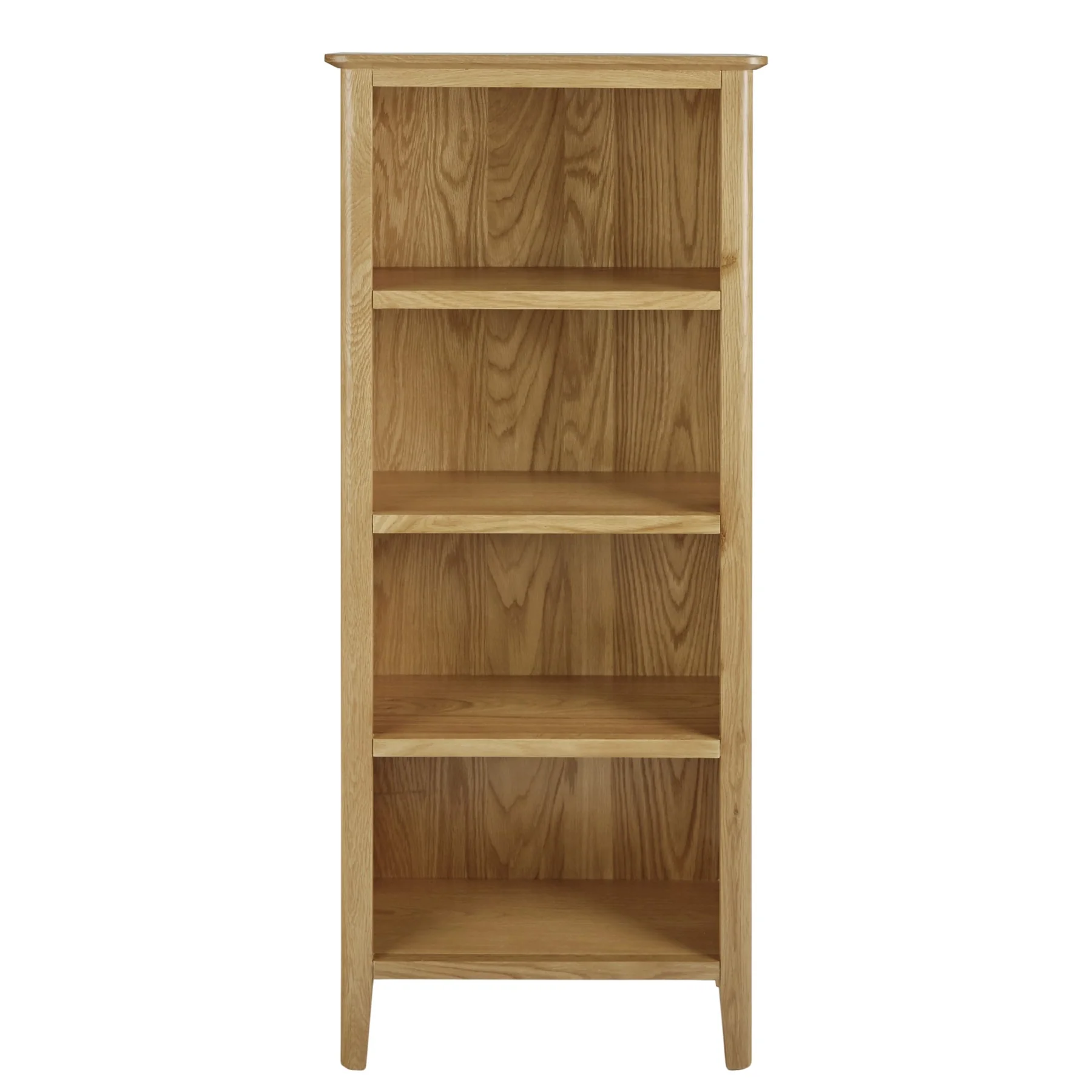 BARI Oak Narrow Bookcase Living & Dining Furniture Alexander Ellis