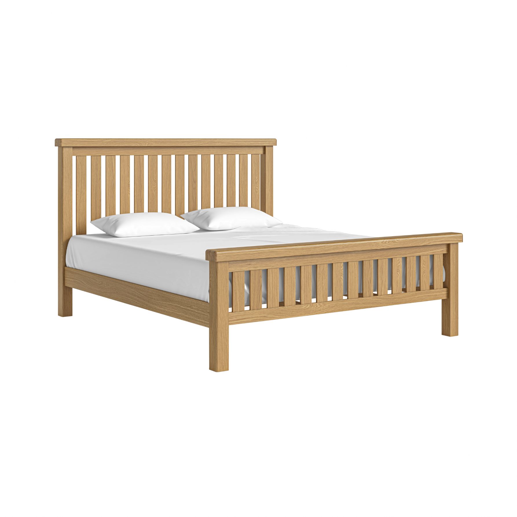 ORISTANO 6' Super King Size Bed Slatted Bedroom Furniture