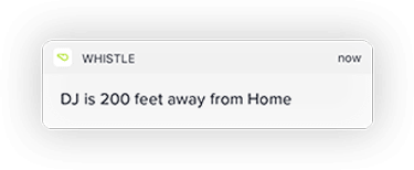 DJ is 200 feet away from home