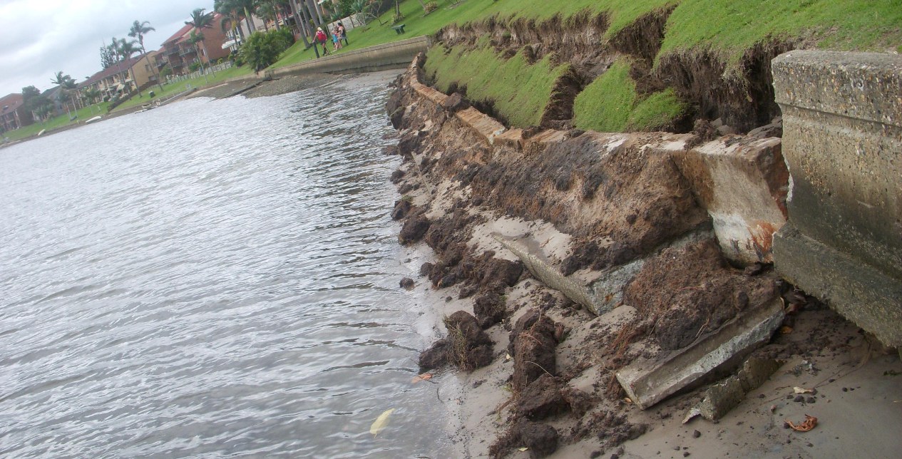 Collapsed Revetment Wall Replacement Project Gold Coast