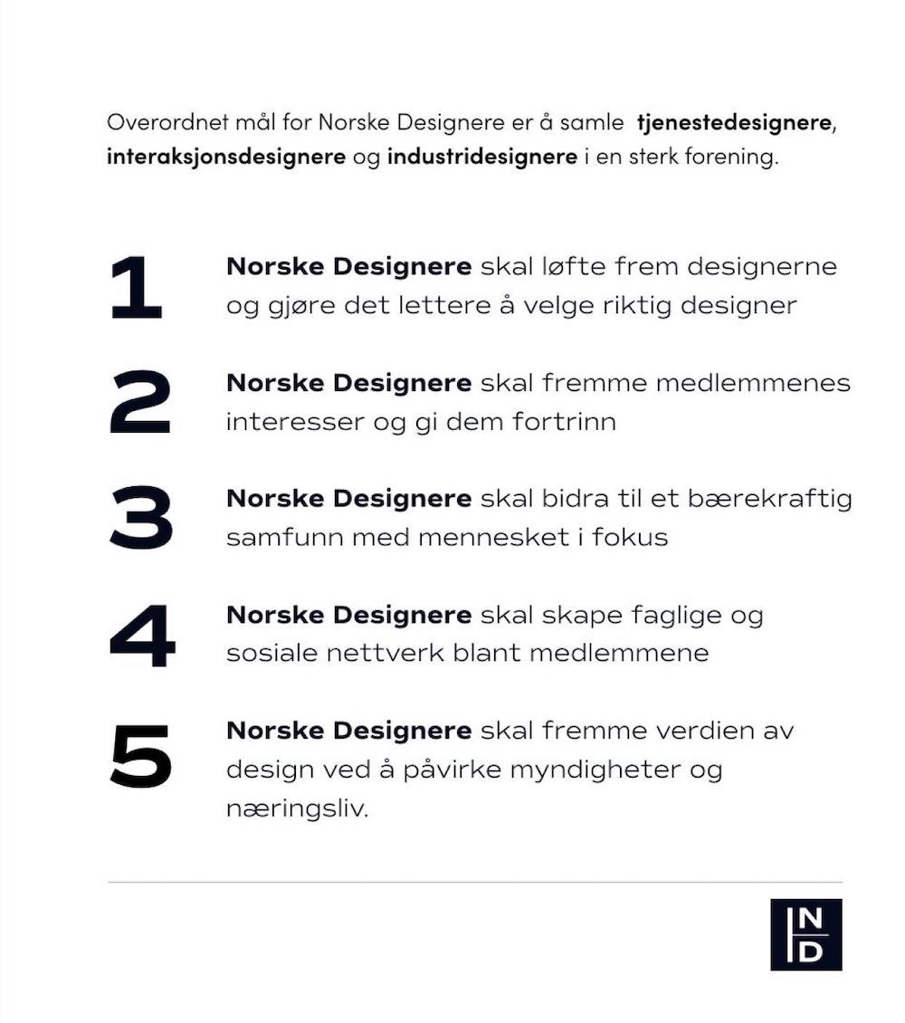 ND Mission Statement grafikk temporary