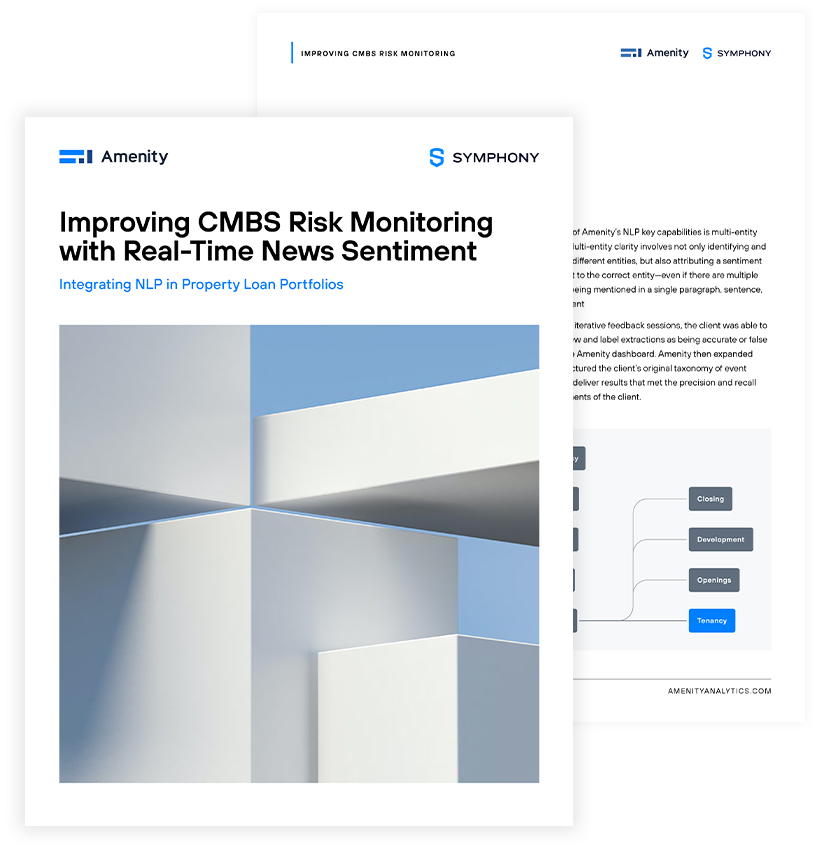 CMBS PropertyLevel Loan Portfolio Analysis Using AI and RealTime
