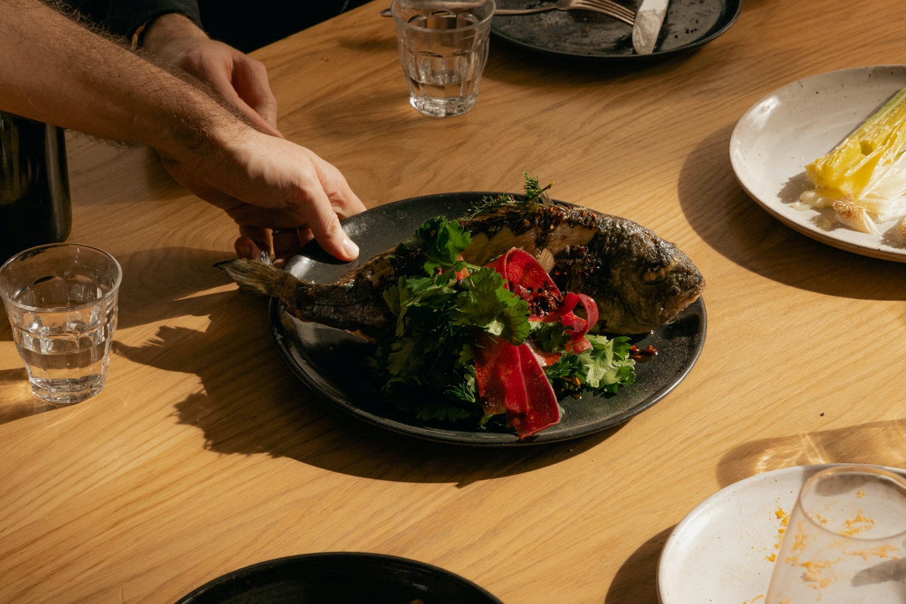 Assiette de poisson pour perdre du poids