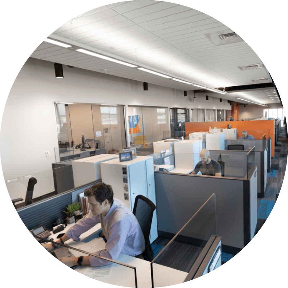 Open shared office