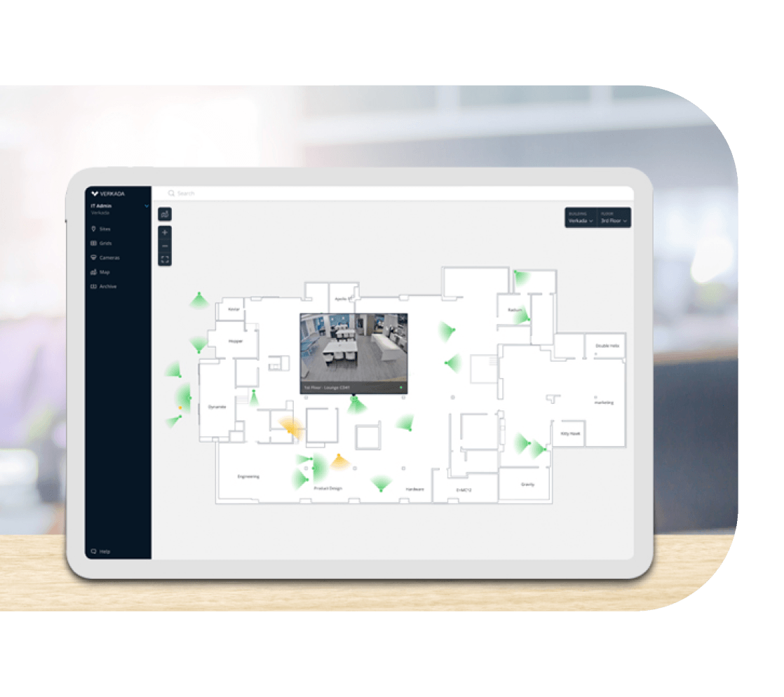 Verkada ipad security