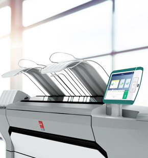 océ wide format printer side shot