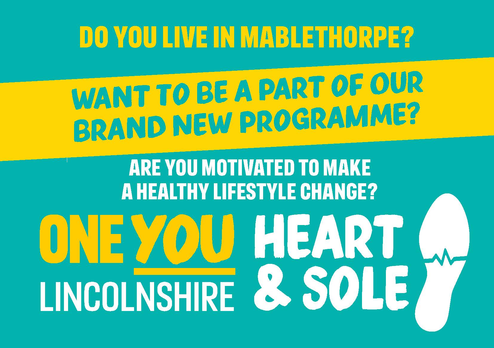Heart & Sole Mablethorpe Healthy Lifestyle Service One You